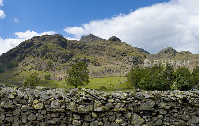 英国湖区Langdale Fell